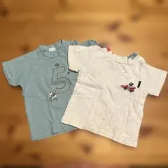 コンビミニ　80cm Tシャツ2枚組のサムネイル