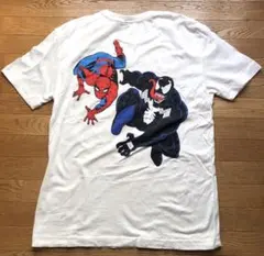 スパイダーマン　ヴェノム　半袖Tシャツ　S