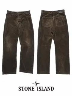 STONE ISLAND コーデュロイパンツ ブラウンのサムネイル