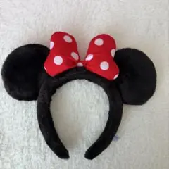 ミニーマウス風カチューシャ