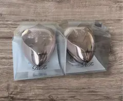 【新品未使用】ReFa リファ ハート ブラシ ローズゴールド 2個 おまけ付き