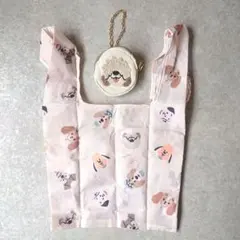 新品【完売品】ディズニー エコバッグ I LOVE DISNEY DOGS