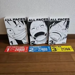 全巻初版帯付き‼️ONE PIECE ALL FACES 1-3巻セット - メルカリ