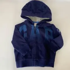 GAP フード付き ジッパーセーター 3-6ヶ月