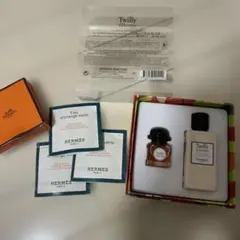 レア　HERMES エルメス　ミニ香水＆ボディローションセット　おまけつき