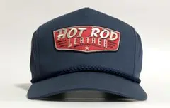 HOTROD LEATHER ネイビー　新品　fartco loveearart