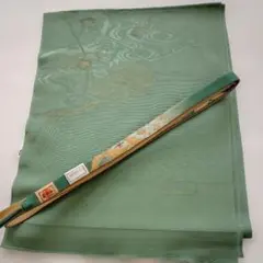 おしゃれな高級正絹手組帯締めと正絹帯揚げセット0461