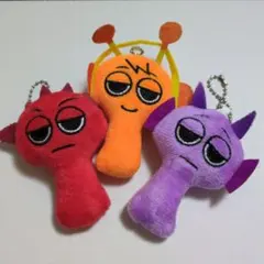 スプランキー マスコット キーホルダー ３個セット