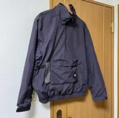adidas ハーフジップジャケット パープル XL