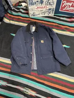 人気の❗️Carharttチョアコート！ネイビー！コン！