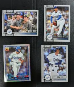 MLB Topps Los Angeles Dodgers 大谷翔平 山本由伸