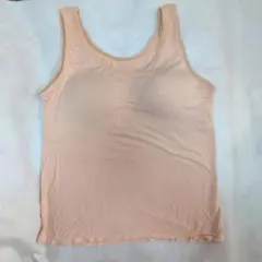 カップ付タンクトップ　Lサイズ　肌色