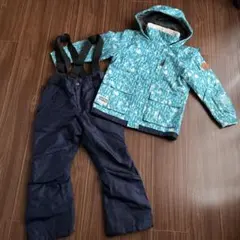 cosby 子供用スキーウェア 雪の結晶模様 130size