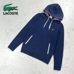 ラコステ 長袖パーカー スウェット レディース ネイビー サイズ4*HD62