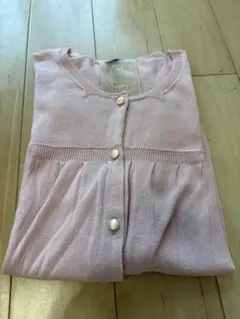 ヤンガニー yangany カーディガン　ピンク　M