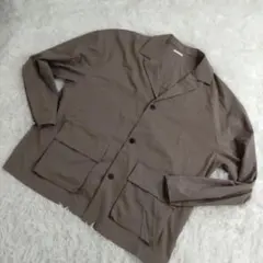 GU/オーバーサイズシャツブルゾン（長袖）XL