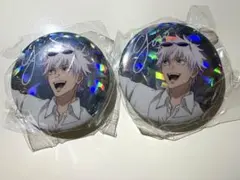 五条悟 休憩シャイニー 缶バッジ 2点セット