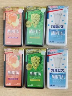 MINTIA BREEZE カルピス フレッシュピーチ シャインマスカット計6個のサムネイル