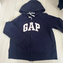 GAP フルジップパーカー L ネイビー