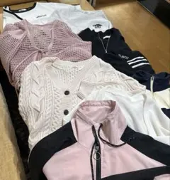 まとめ売り　中学生　女子　ジャンパー含む私服　8点　サイズM