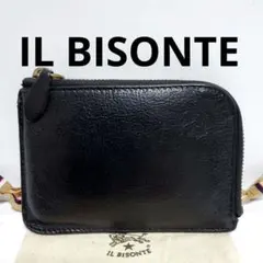 人気✨イルヴィゾンテ 折り財布 ラウンドジップ レザー ロゴ刻印