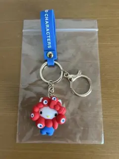 万博会場限定　キティ　なりきり　ミャクミャクキーホルダー　KITTY