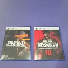 PS5 コールオブデューティーモダン・ウォーフェア3　プラックオプス6 セット