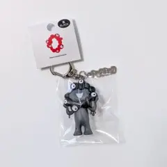 黒ミャクミャク　PVCキーホルダー　プレート付