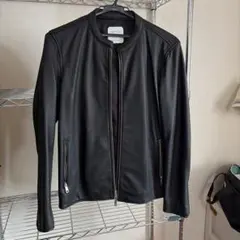 ユナイテッドトーキョー　レザーシングルライダースジャケット