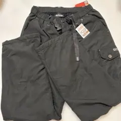 OUTDOOR カーゴパンツ ブラック　暖かシャギー　Mサイズのサムネイル