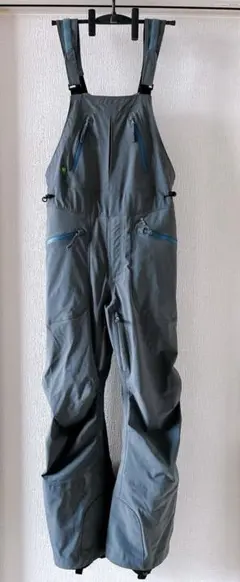 【超美品】H.I.D extreme BIB pants M 藍墨 スノーボード