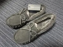 【新品】EMU Australia グレー モカシン