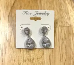 結婚式ピアス　ティアドロップピアス