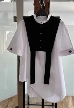 ENFOLD エンフォルド VEST LAYERED TOPSのサムネイル
