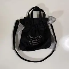 Maison de FLEUR ダブルリボン2Wayトートバッグ