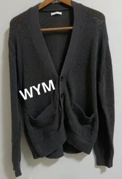 WYM グレー系　カーディガン