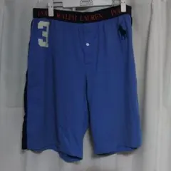 POLO RALPH LAUREN 青 ショートパンツ 3ステテコ