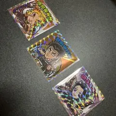 鬼滅の刃　ビックリマンシール　３枚セット