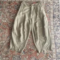 尼特爾斯 Needles 膝蓋褲 麻絹混 XS 亞麻 絲綢