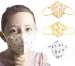 Makrite 子供用 不織布 立体マスク　50枚入り×２箱　新品未開封