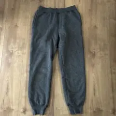 UNIQLO 裏ボア グレー スウェットパンツ 140