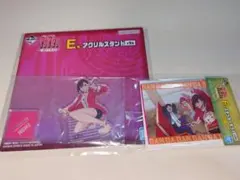 一番くじ ダンダダン E賞アクリルスタンド モモ おまけ F賞ステッカー