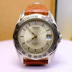 C166 ORIENT 自動巻き時計 21石 5BAR タキメーターのサムネイル