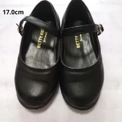 BETTY KIDS ブラックフォーマルシューズ 17.0cm