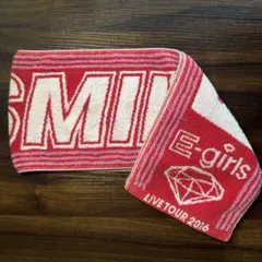 E-girls LIVE TOUR 2016 タオル