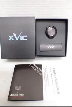 X VIC GPSナビ ブラック エイミングビュー　未使用品 X VIC GPSナビ ブラック エイミングビュー未使用品 最先端AI練習器具 XVIC