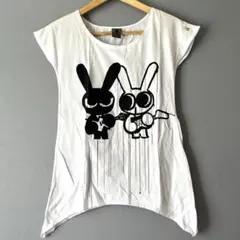 【ウサギター】デザインTシャツのサムネイル