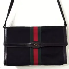GUCCI オールドグッチ シェリーライン ショルダーバッグ