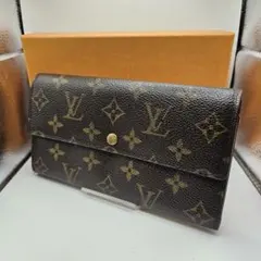 【美品】ルイヴィトン モノグラム ポルトモネクレディ M61726 TH0072