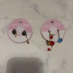 ポケモン　accessory デデンネ　ジュペッタ　イヤリング　セット